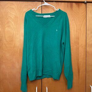Christian Dior Vintage 70s V Neck Sweater (sz L)